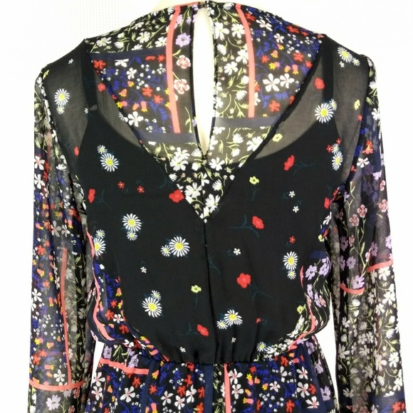 BCBGeneration Floral Print Dress Size 4 - Picture 4 of 8